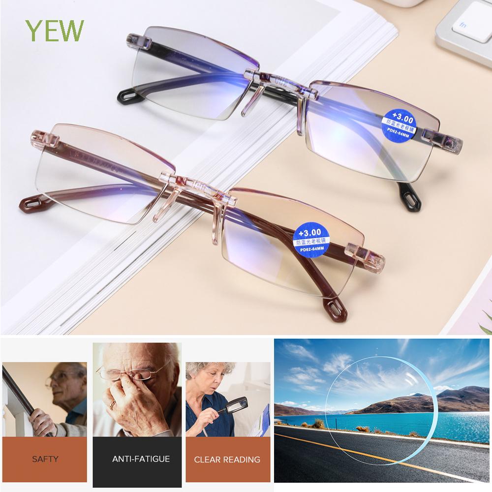 Kính Đọc Sách Chống Bức Xạ/Ánh Sáng Xanh/ Ánh Sáng Xanh 0.6 Độ +1.0-+4.0 Độ Cho Người Cận Thị