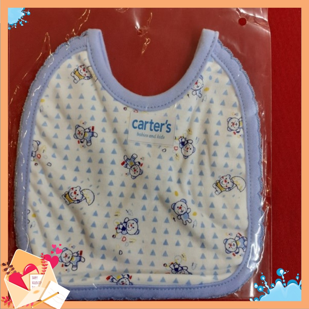 Yếm viền màu/áo Carter's