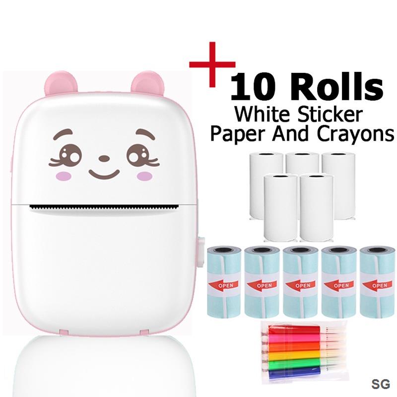 Máy In Nhiệt Không Dây mini Nhanh Chóng In Ảnh Tại Nhà Văn Phòng Và Nhà