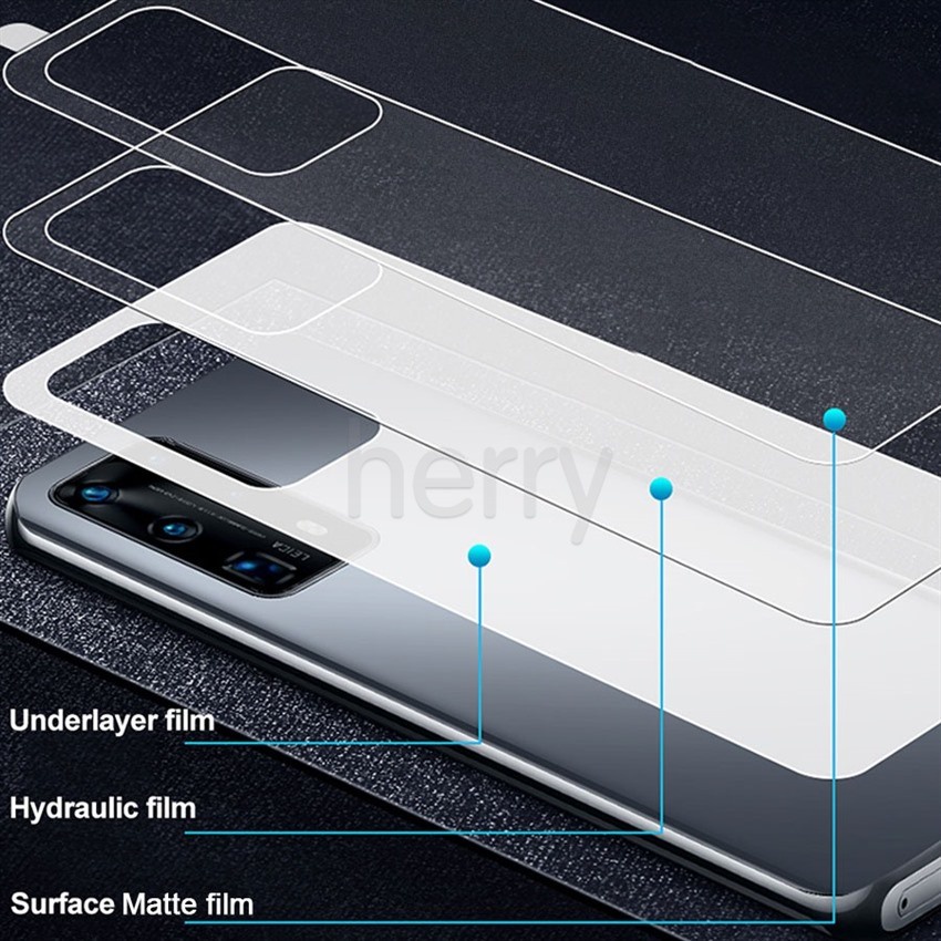 PPF Miếng Dán Hydrogel Mềm Nhám Bảo Vệ Mặt Trước/Sau Cho iPhone 15 Plus 14 13 Mini 12 Pro 11 XR X XS Max 7 8 6S 6 Plus SE 2020