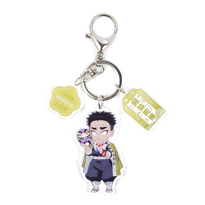 Tmdbyx Móc Chìa Khóa Họa Tiết Anime Demon Slayer Bằng Acrylic