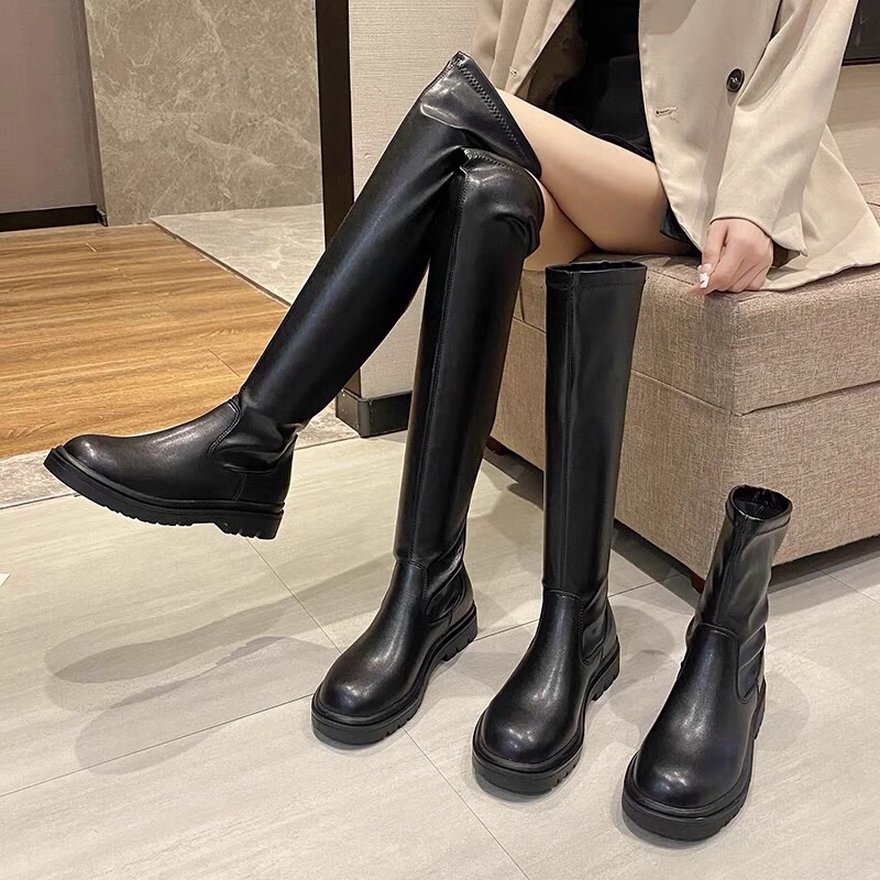 (SẴN 36 THẤP)Boot nữ dài mềm cao tới đùi  da dày dặn hàng đẹp | BigBuy360 - bigbuy360.vn
