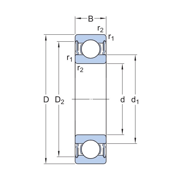 Vòng bi Mr105; Mr115; Mr128; MR95