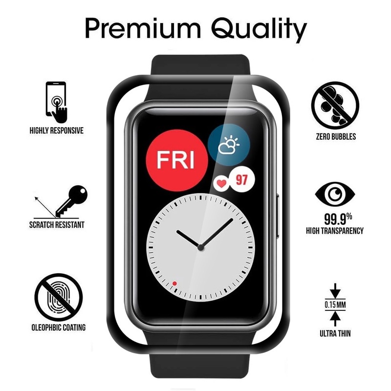 Miếng Dán Chống Trầy Bảo Vệ Màn Hình Đồng Hồ Thông Minh Huawei Watch ES/Watch