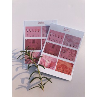Bullet Journal sticker - Playlist Kit Color