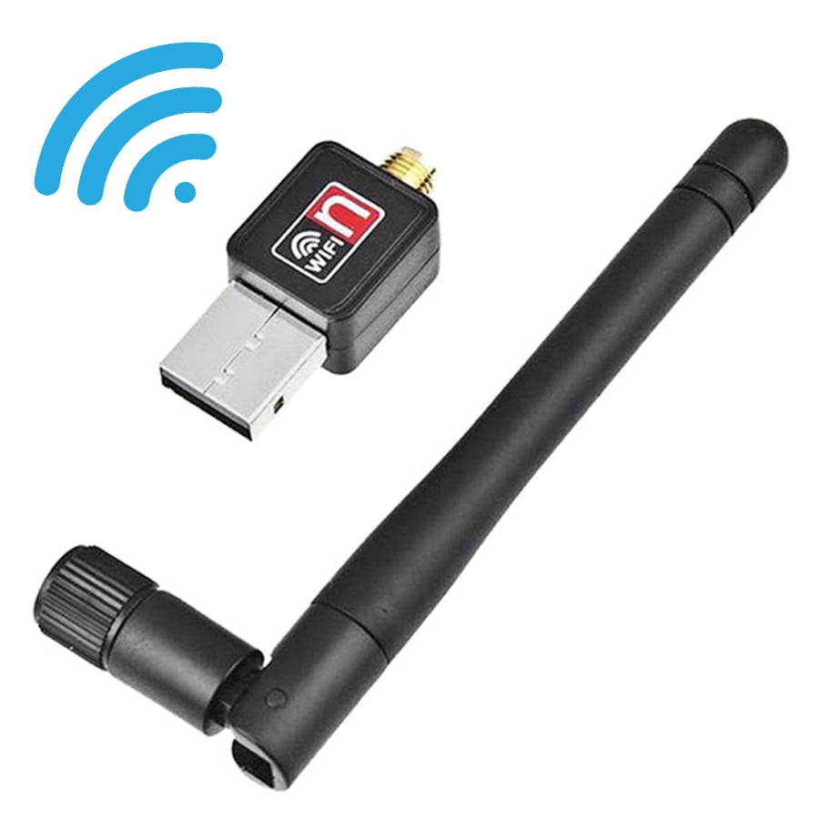 Bộ Thu USB Wifi 802.11 -150 Mgb Cho Máy Bàn Có Anten- Máy Tính 2T