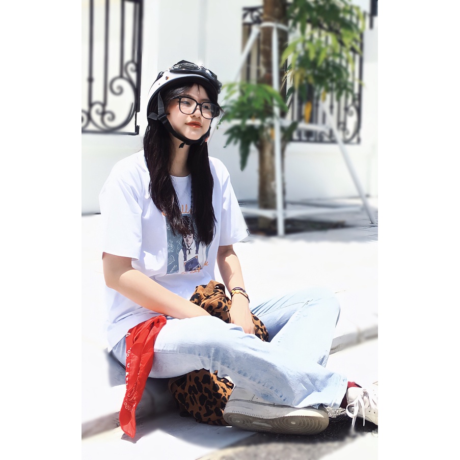 Áo thun Overalls Girl