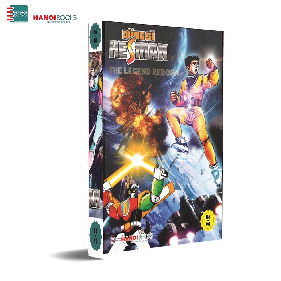 Sách - Boxset 18 : 5 Tập Dũng Sĩ HesMan