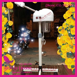 Máy xông hơi mặt 1 cần nóng-Spa Bích Lê House