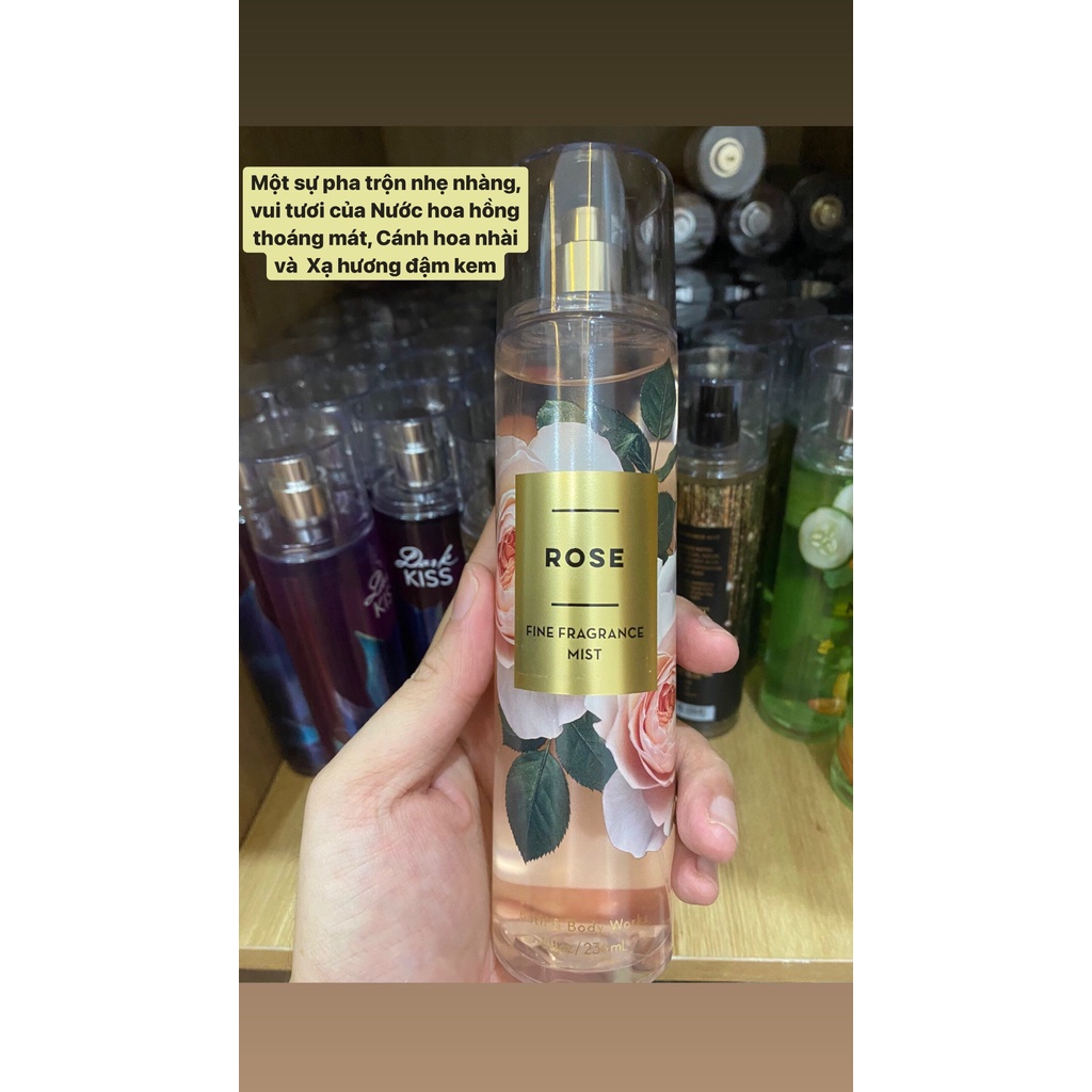 Body mist Into the Night, Xịt thơm toàn thân Bath and Body Works lưu hương lâu , mùi dễ chịu 236ml | BigBuy360 - bigbuy360.vn