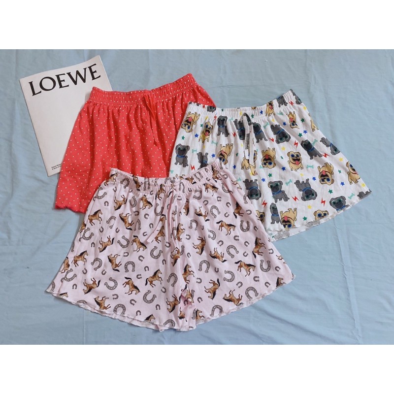 Quần cotton Thái, short mặc nhà, quần đùi Thái loại 1