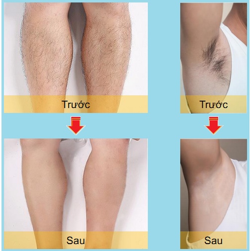 Combo Kem tẩy lông HPIO giúp làm sạch lông chân, lông nách, vùng kín chỉ trong 5 phút tặng kèm serum OSHI