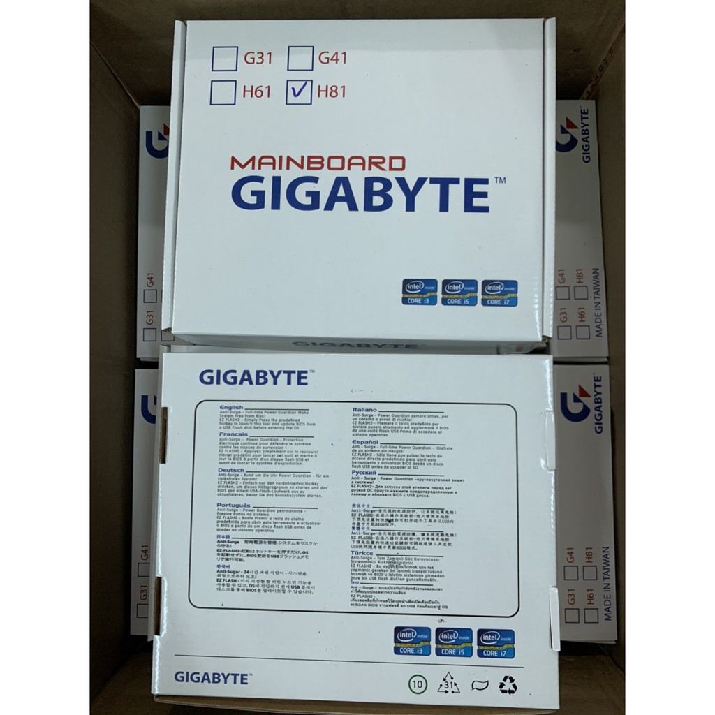 Mainboard Gigabyte 💎𝓕𝓡𝓔𝓔𝓢𝓗𝓘𝓟💎 Bo Mạch Gigabyte G41 DDR3 Công Ty Box ( BH 12 tháng ) SPTECH COMPUTER