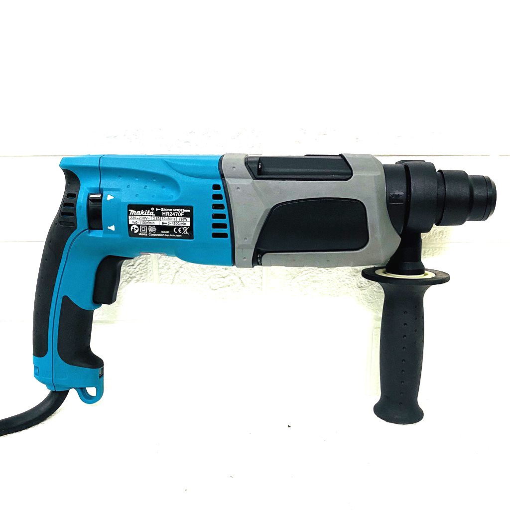 Máy khoan đục bê tông Makita HR2470F, 100% dây đồng, 3 chức năng [CAM KẾT CHÍNH HÃNG]