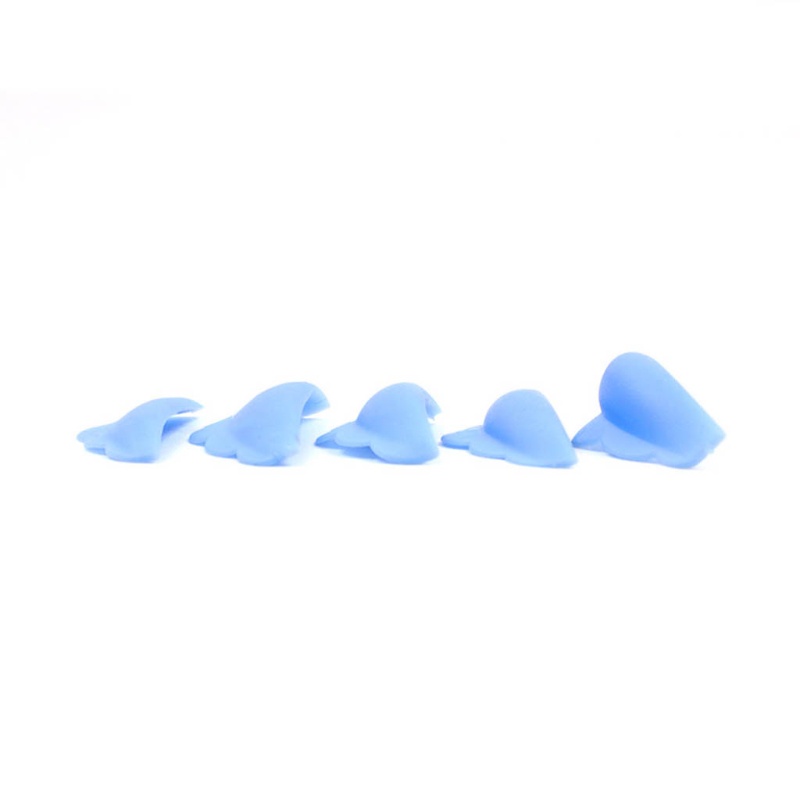 Set 5 Cặp Đệm Silicone Hỗ Trợ Uốn Cong Lông Mi 3D Tái Sử Dụng Tiện Lợi