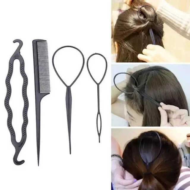 DỤNG CỤ TẠO KIỂU TÓC 4 MÓN