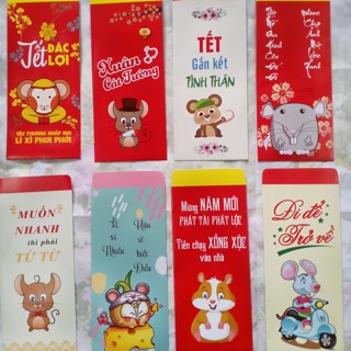 250 bao lì xì chọn mẫu
