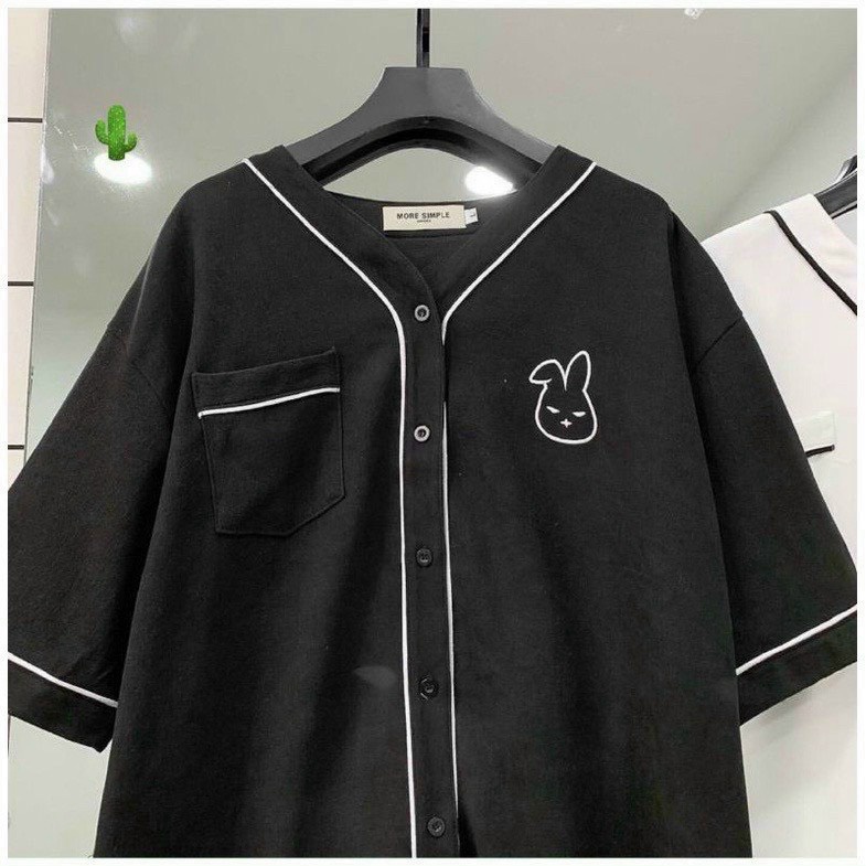 (FREE SHIP) ÁO SƠ MI NỮ PHONG CÁCH CADIGAN  CHẠY VIỀN THÊU HỌA TIẾT THỎ NHỎ SIÊU CUTE VALENTINA