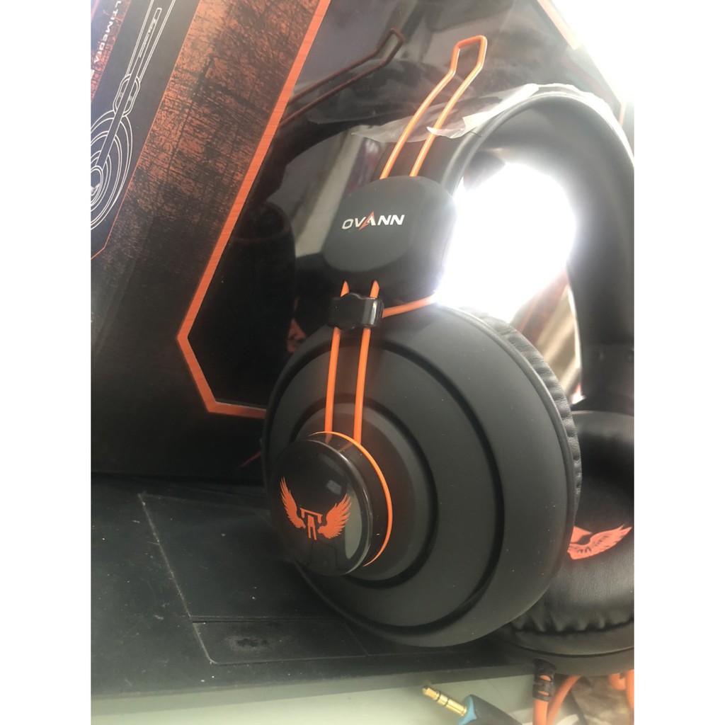 Tai nghe chụp tai chuyên game Ovann X7- Dòng Cao Cấp- Âm Thanh Sống Động, Cách Âm Tốt- FULL BOX | BigBuy360 - bigbuy360.vn