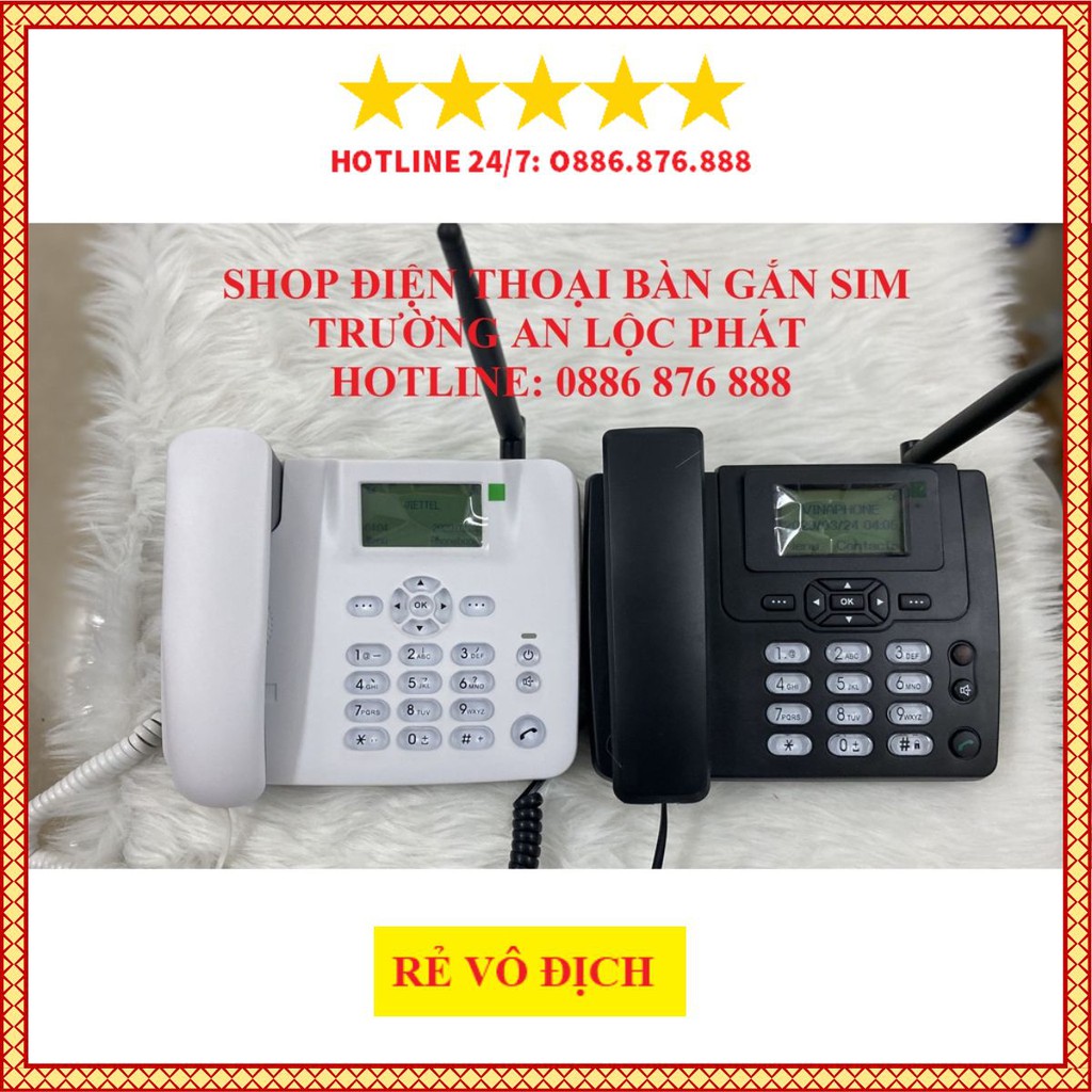 ☎️ Điện Thoại Bàn ☎️ GSM F316, F317  Dùng Sim Gphone, Di Động Vinaphone, Viettel, Mobifone