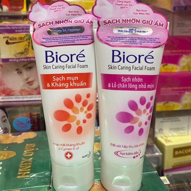 Sữa rửa mặt Biore 50gram