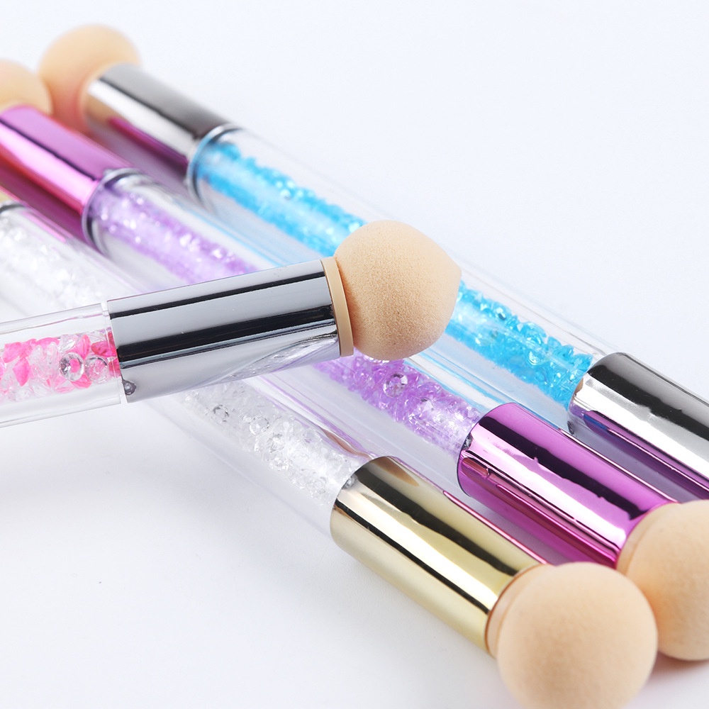 Bút Hai Đầu Mút Xốp Không Lem Màu Sắc Kim Cương Dùng Để Trang Trí Móng Nghệ Thuật