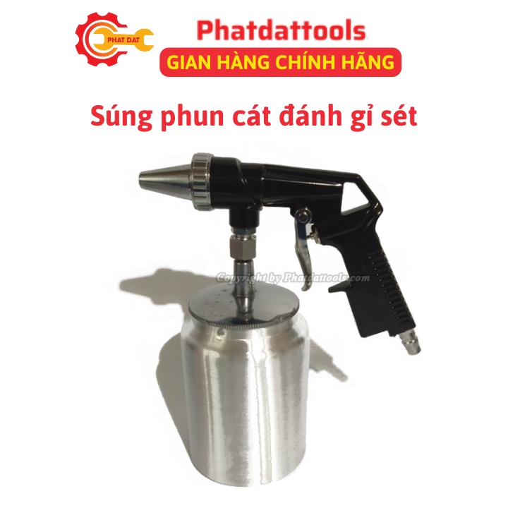 Súng Phun Cát Cầm Tay-Súng Phun Cát Đánh Gỉ Sét