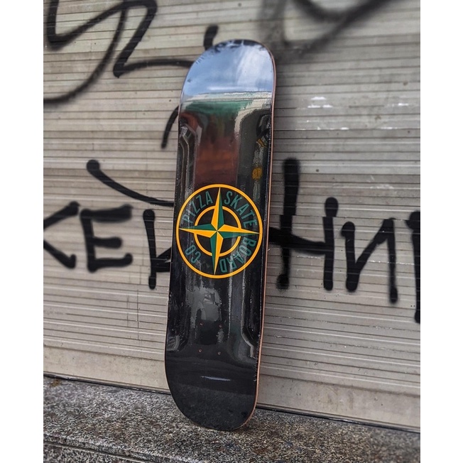 Mặt Ván Trượt Skateboard Cao Cấp Mỹ - PIZZA TEAM STONE DECK 8.25