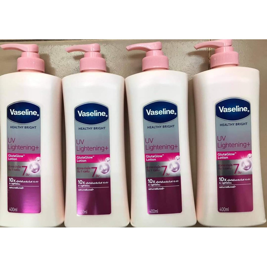 Sữa dưỡng thể Vaseline 400ml UV Lightening 10X Thái Lan - SHOP KEM