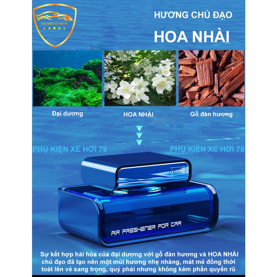 Nước Hoa Ô Tô Cao Cấp DUKE Nhập Khẩu Chính Hãng - Hương Thơm Tự Nhiên - Khử Mùi Hôi - Chống Say Xe - Phụ Kiện Xe Hơi 79