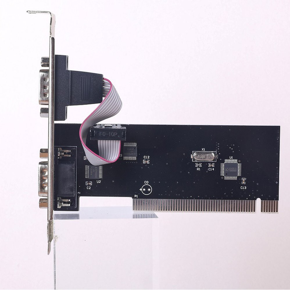 Card Chuyển Đổi 2 Cổng Pci Serial Rs232 Db9 Hỗ Trợ Máy Tính | BigBuy360 - bigbuy360.vn