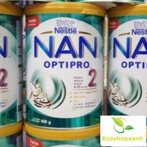 Combo 3 lon Sữa NAN OPTIPRO 2 Mẫu Mới 400g (Date 2021)