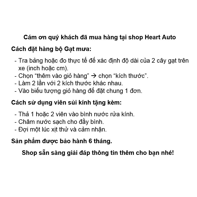 (BH 6 tháng) (Có Bảng Tra) Gạt Mưa Ba Khúc Nano Wiper Cao Cấp Siêu Bền, Siêu Sạch (Tặng Viên Sủi Rửa Kính)