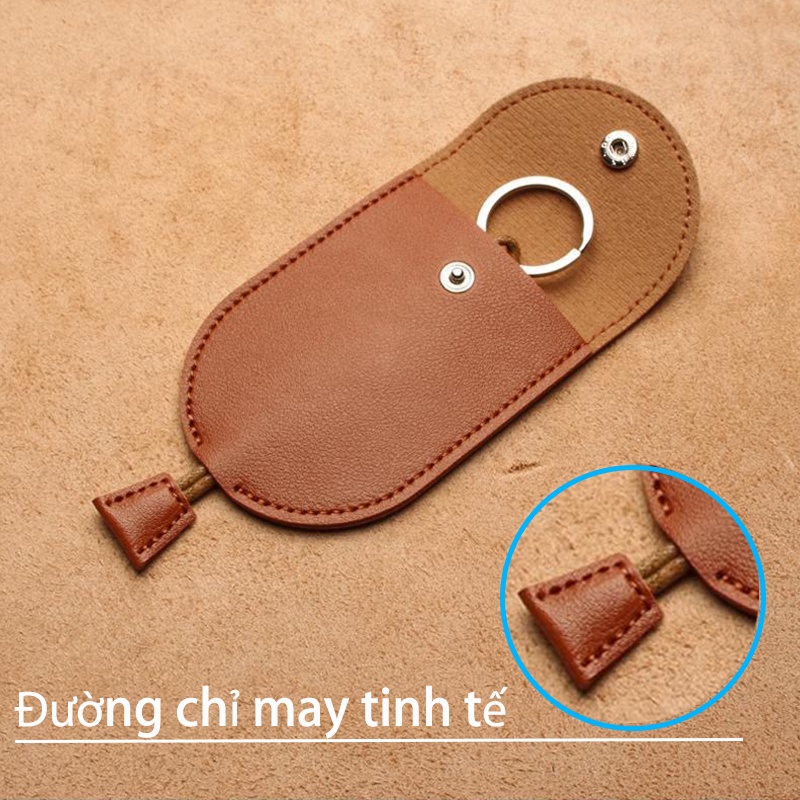 cao cấp móc khóa da Vỏ não móc chìa khóa xe máy