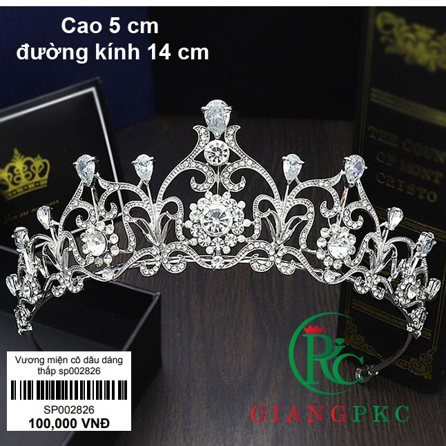 Vương miện cô dâu đẹp mới 2020 Giangpkc Sp002826