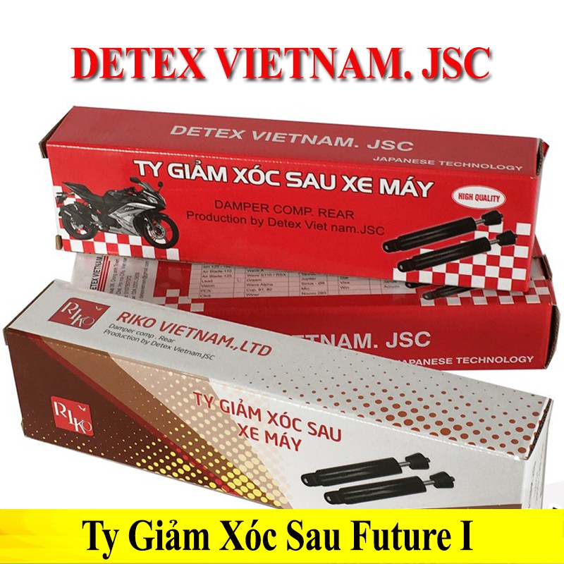 Ty giảm xóc sau Future I thương hiệu Detex