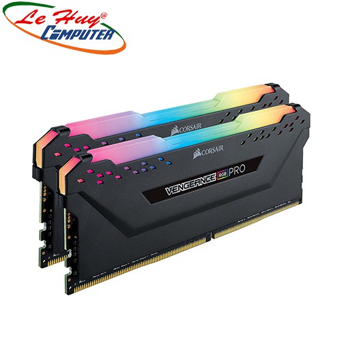 [Mã ELMS05 giảm 5% đơn 300k]Ram PC Corsair Vengeance RGB Pro 32GB 3600Mhz DDR4 (2x16GB) CMW32GX4M2D3600C18