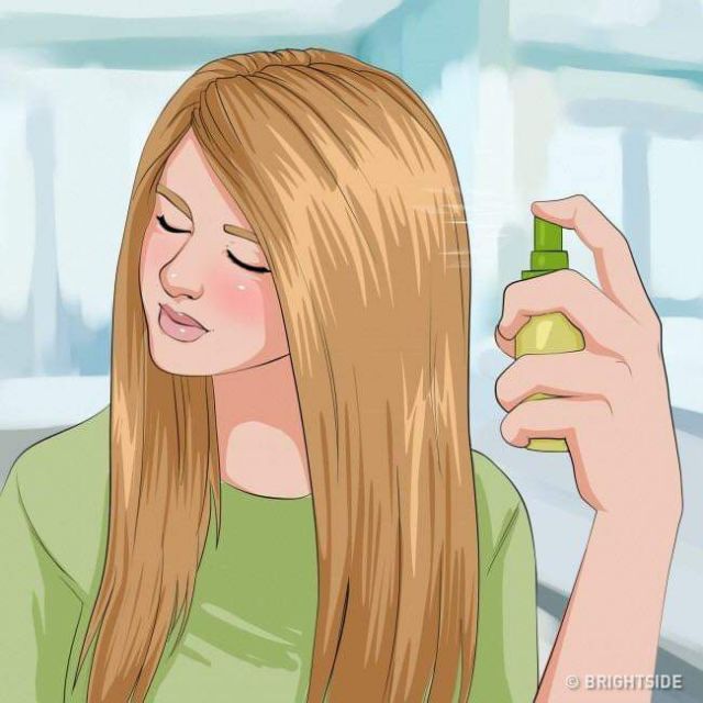 Xịt dưỡng tóc hoa bưởi