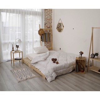 Giường pallet lắp ghép