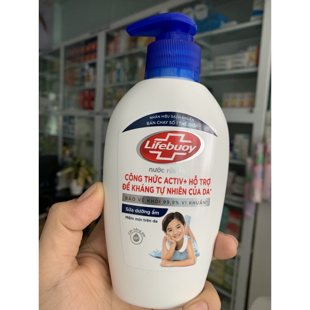 Nước rửa tay Lifebuoy 500g giúp sạch khuẩn- Nhà Thuốc Mỹ Kim
