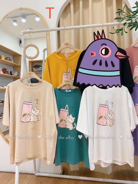 Áo mèo hút sữa chất tici TTV669