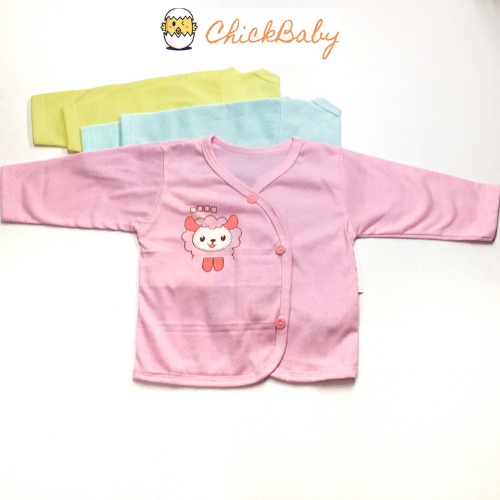 Áo Sơ Sinh Tay Dài/Tay Ngắn bé trai bé gái Size sơ sinh đến 9kg - ChickBabyShop