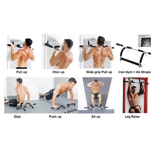 Xà đơn treo tường Door Gym 1557A - Xà đơn treo tường Door Gym