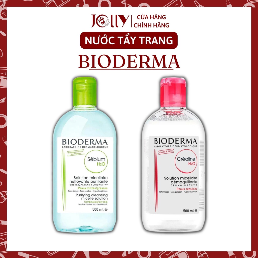 Nước Tẩy trang BIODERMA 500ML - Hàng Chính Hàng