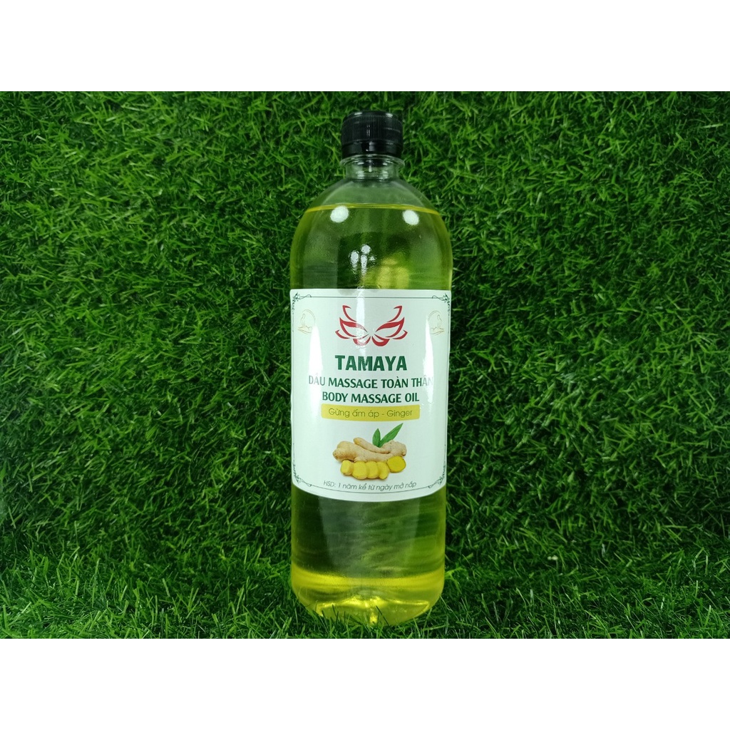 dầu masage body 1 lít (tùy chọn mùi) thương hiệu Tamaya mùi thơm dễ chịu, trơn mượt, bán cực kì chạy cho các spa