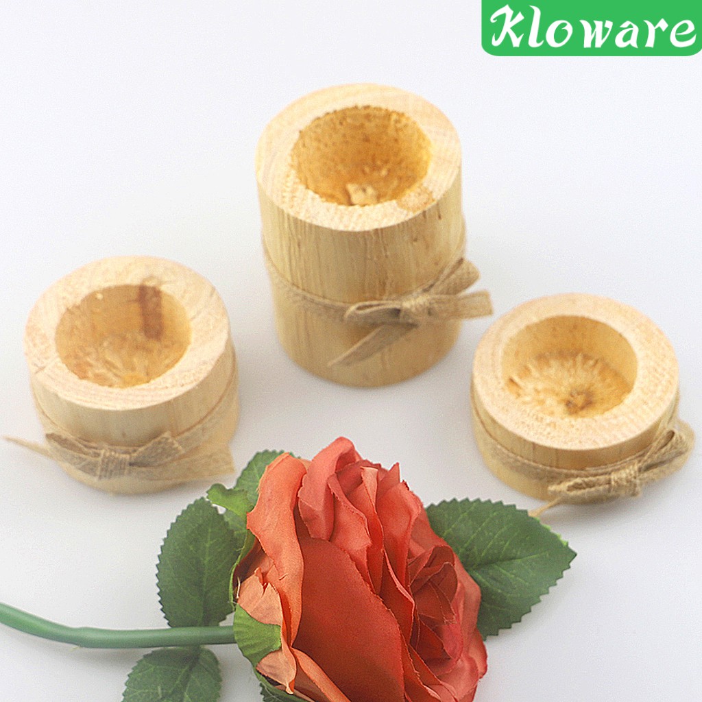 Giá Để Nến Bằng Gỗ Hình Viên Thuốc