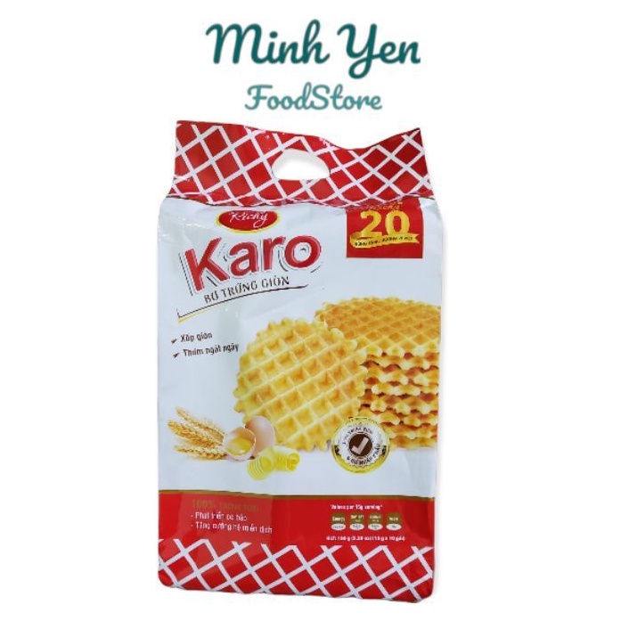 [MẪU MỚI] Bánh Karo bơ trứng giòn Richy túi 150gr