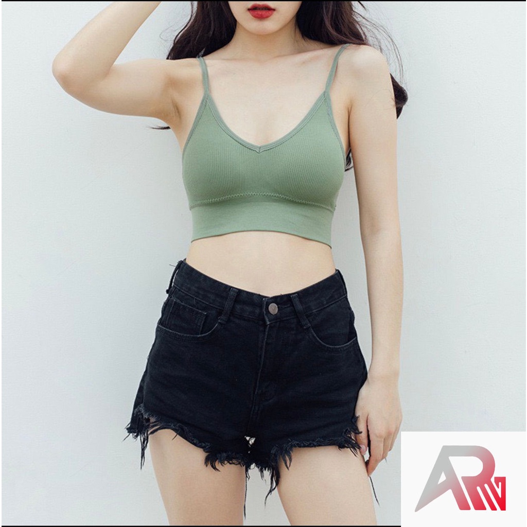 [FREE SHIP] Áo Bra Tập Gym Siêu Hot - Áo Bra Tăm Siêu Xịn - Co Dãn Siêu Tốt Hàng Mới - Áo Bra Len Tăm Khoét