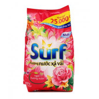 Bột Giặt Surf Ngát Hương Xuân Túi 5.8kg/5.5kg