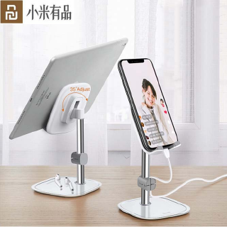 Youpin Baseus Desk Mobile Phone Holder Stand For iPhone Cell Universal Adjustable Metal Desktop Table Tablet Holder Stand For iPad Pro